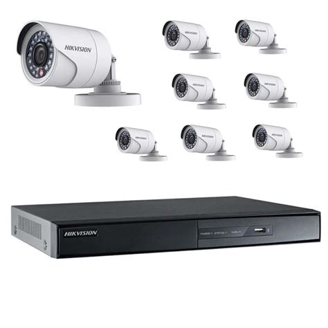 Kit Cftv Hikvision Dvr C P C Meras P Submarino