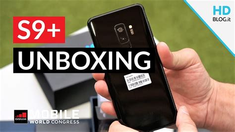 Unboxing Samsung Galaxy S9 Plus Confezione E Prima Accensione Youtube