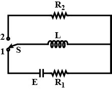 In The Circuit Shown Initially The Switch Is In Position 1 A Long