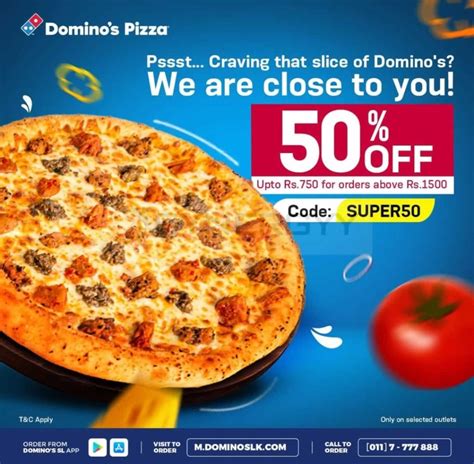 Off At Dominos Pizza Promo Code Included Synergyy