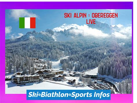 Ski Alpin Coupe D Europe Obereggen Les R Sultats Sports