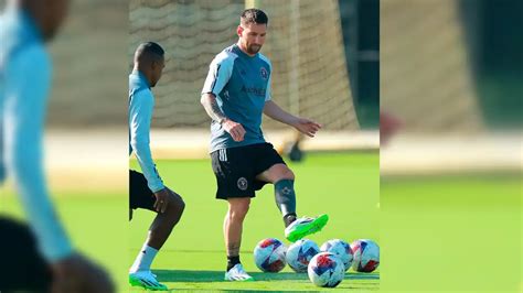 Messi Tiene Su Primer Entrenamiento Con El Inter De Miami