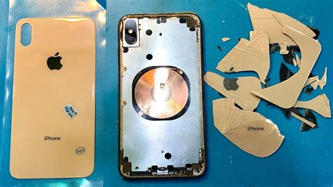 Iphone Xs Max Back Glass Replacement Youtube