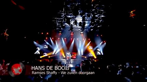 Hans De Booij We Zullen Doorgaan Van Ramses Shaffy Live 2011 Bij De