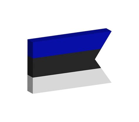 Bandera De Estonia Vector Premium