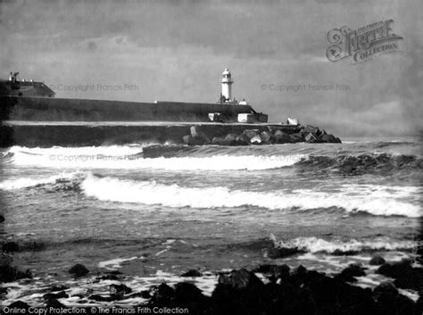 Photo of Redcar, Lighthouse At River Tees Mouth 1925