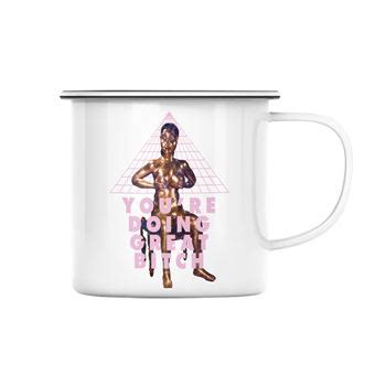 Fabulous Mug En M Tal Maille You Re Doing Great Bitch Tasse Et Mugs