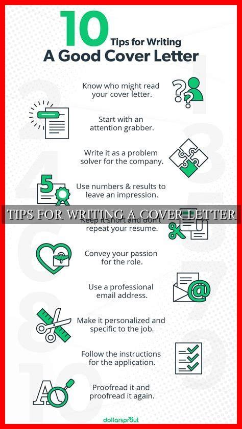 TIPS FOR WRITING A COVER LETTER - Wadaef