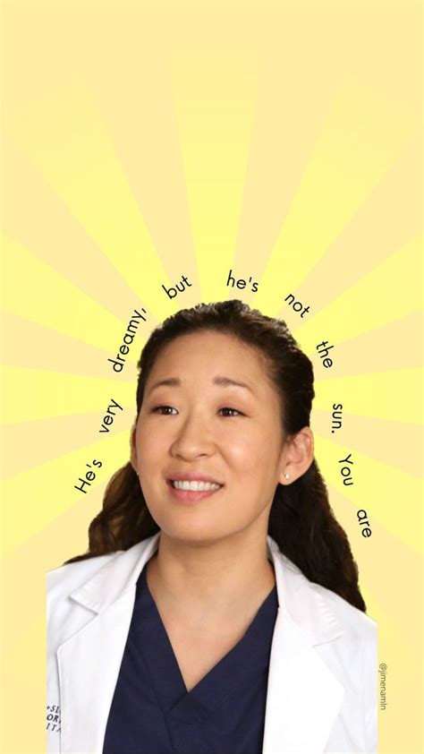 Empowering Wallpaper of Cristina Yang