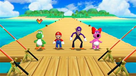 Mario Party 9 Garden Battle Yoshi Mario Waluigi And Birdo Mariogamers Youtube