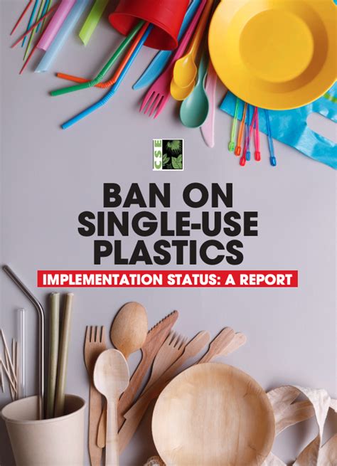 Ban On Single Use Plastics Implementation Status A Report