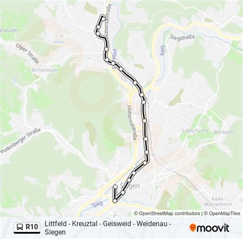 R10 Route Schedules Stops Maps Geisweid Zob Bstg 2 Updated