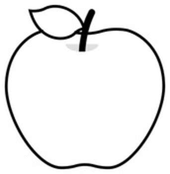 Apple Coloring Page! by Cole Bohrer | TPT