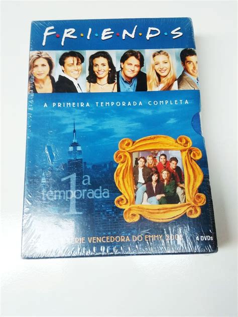 Dvd Friends Primeira Temporada Completa 4 Dvds Lacrado Original TV E