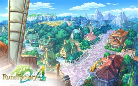 Landscape Anime Village Hd Wallpapers Wallpaper Cave