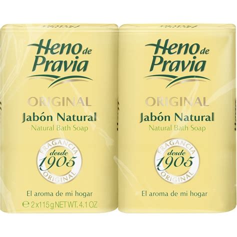 Comprar Jabón natural en pastilla pack 2 unidades 115 g HENO DE