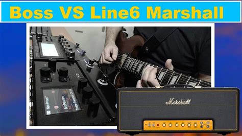 Line Hx Stomp Vs Boss Gt Core Marshall Plexi All