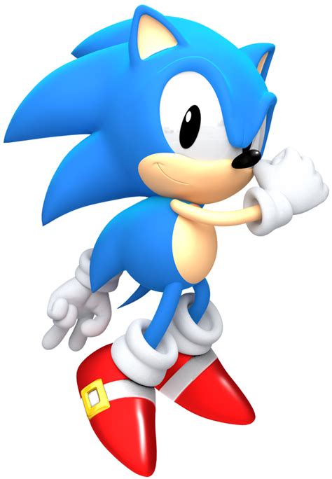 Classic Sonic Render By Jaysonjeanchannel On Deviantart