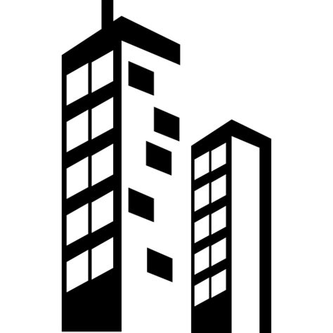 Skyscraper Buildings I Free Icon Building Icon Building Drawing