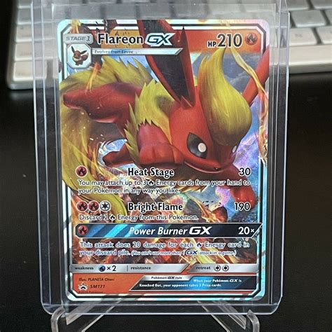 Mavin Flareon Gx Sm Sm Promos Black Star Promo Ultra Rare