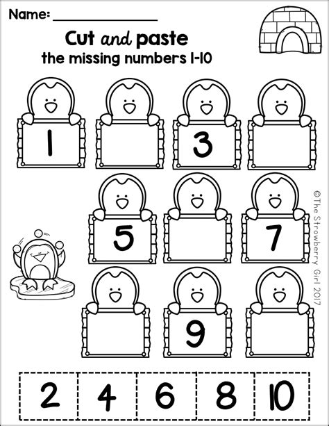 Kindergarten Learning Sheets