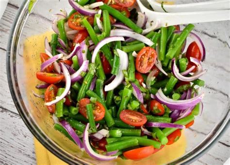 Summer Green Bean Salad Recipe Laaloosh Bloglovin