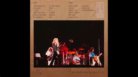 Led Zeppelin Live At Knebworth Festival Park August Th