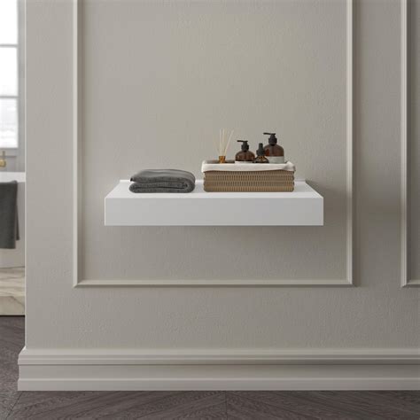 Stone Resin Wall Hung Countertop Basin Shelf N Sa