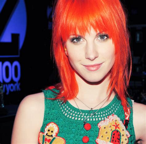 Hayley Williams Paramore Red Hair Image 155808 On