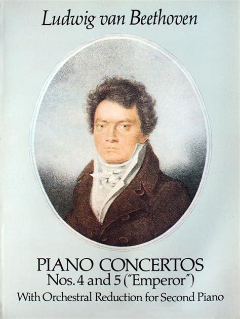 Piano Concertos Nos 4 And 5 Emperor With Orchestral Reduction For