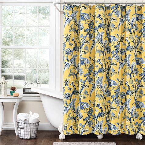 Amazon Laura Ashley Cassidy Collection Shower Curtain