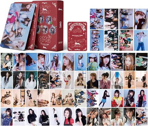 NewJeans 55 Pieces Lomo Cards Set NewJeans OMG Album Mini PhotoCards