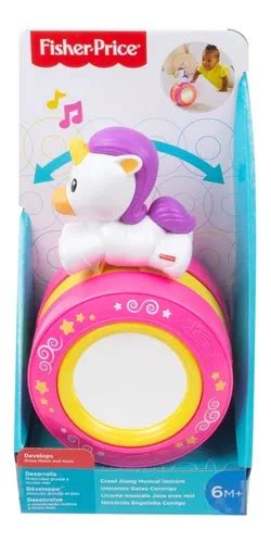 Unicornio Gatea Conmigo Fisher Price Fyl Env O Gratis