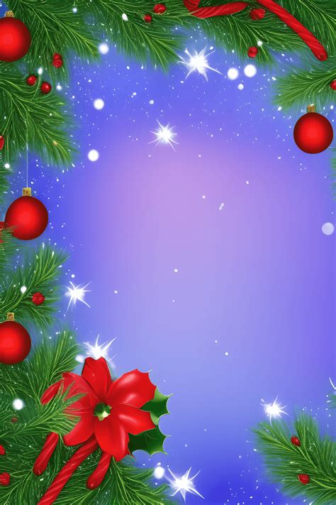 Fantasy Christmas Background With Flowers Holly And Glitter Hd Golden