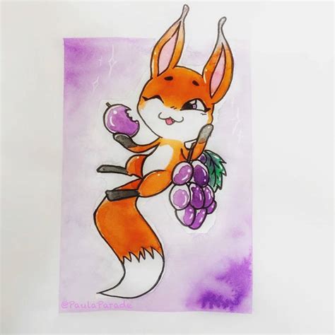 Trixx The Fox Kwami by PaulaParade on DeviantArt