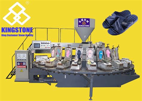 Rotary Type Air Blowing PVC Shoe Making Machine