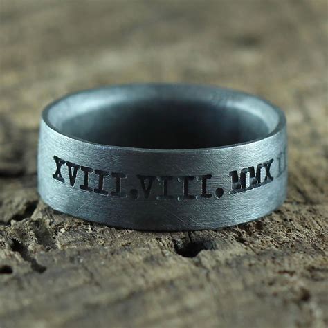 Black Wedding Band Black Wedding Ring Mens Wedding Band Black | Etsy