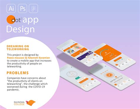 dot app on Behance