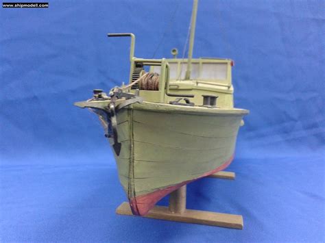 Shipmodell Fam Minesweeper Boat 1946 1950