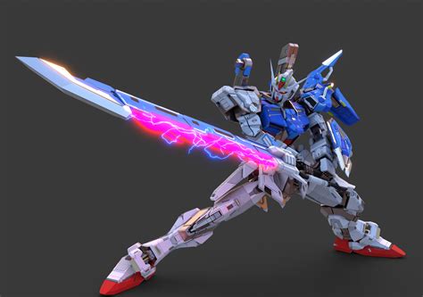 Sword Strike Gundam Remake Cgtrader