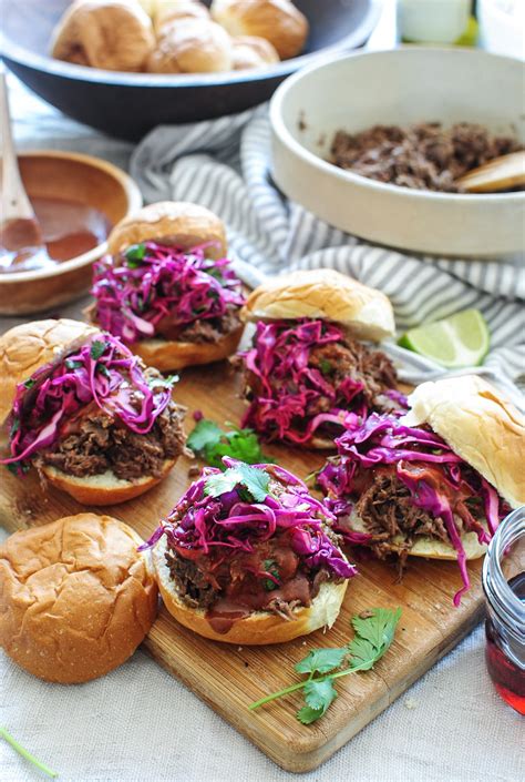 Slow Cooker Bbq Beef Sliders Bev Cooks