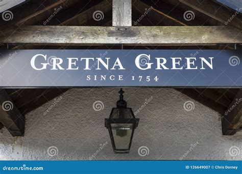 Gretna Green in Scotland editorial photography. Image of destination ...