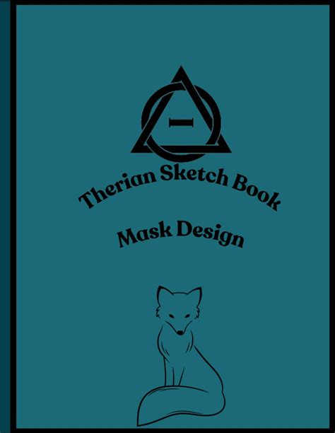 Therian Sketch Book Mask Design Uk Pro Pandaz Books