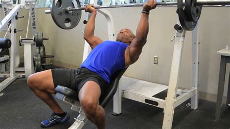 Reverse Grip Incline Bench Press Youtube