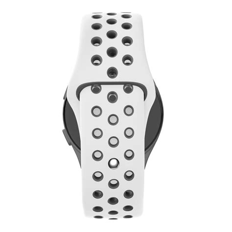 Polar Ignite Sport Armband Deluxe Wei Schwarz