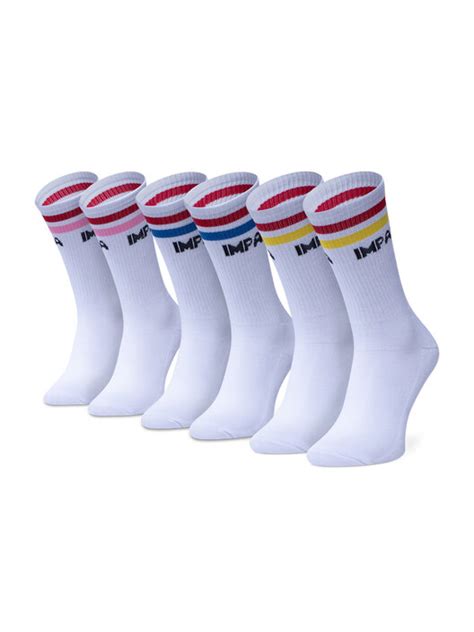 Zestaw 3 Par Wysokich Skarpet Damskich Impala Stripe Sock 3 Pack