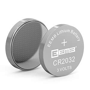 Amazon Pcs Eemb Cr Battery V Lithium Battery Coin Cell