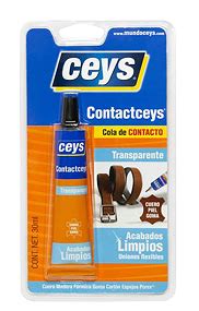 Cola De Contacto Ceys Trasnparente 30ml Hermanos Crube