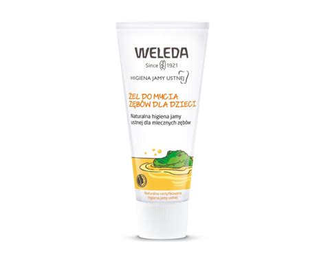 WELEDA Żel do mycia zębów dla dzieci 50 ml Zdrowe Boxy