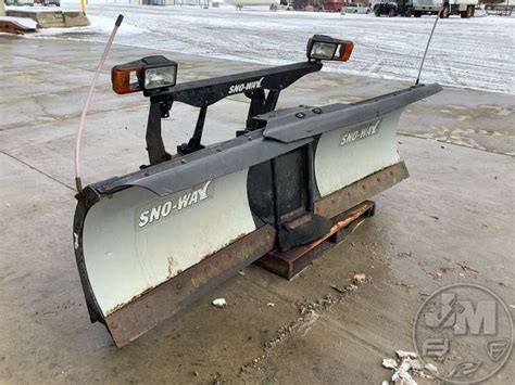 Sno Way Snow Plow Jeff Martin Auctioneers Inc